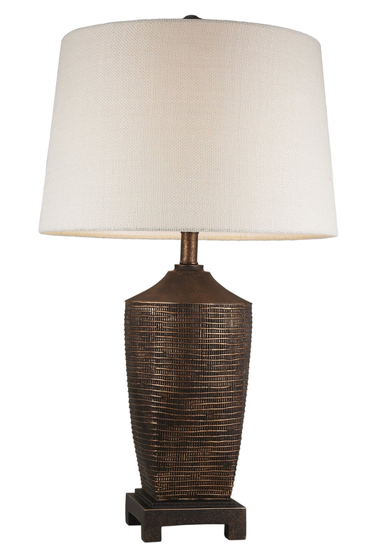 OK Lighting Kayan Table Lamp 30in H Resin Brown Model OK-4287T