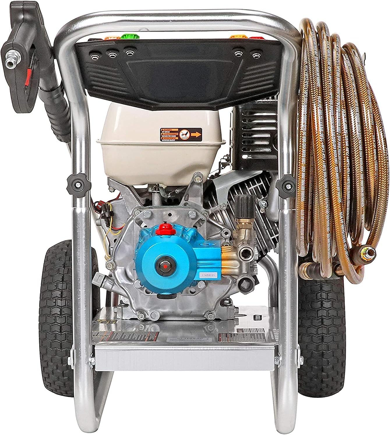 Simpson Cleaning 4200 PSI Gas Pressure Washer, 4.0 GPM Power Washer for Commercial Use, Honda GX390 Engine, 50-Foot Steel-Braided Hose, Aluminum Series, 49-State (ALH4240)