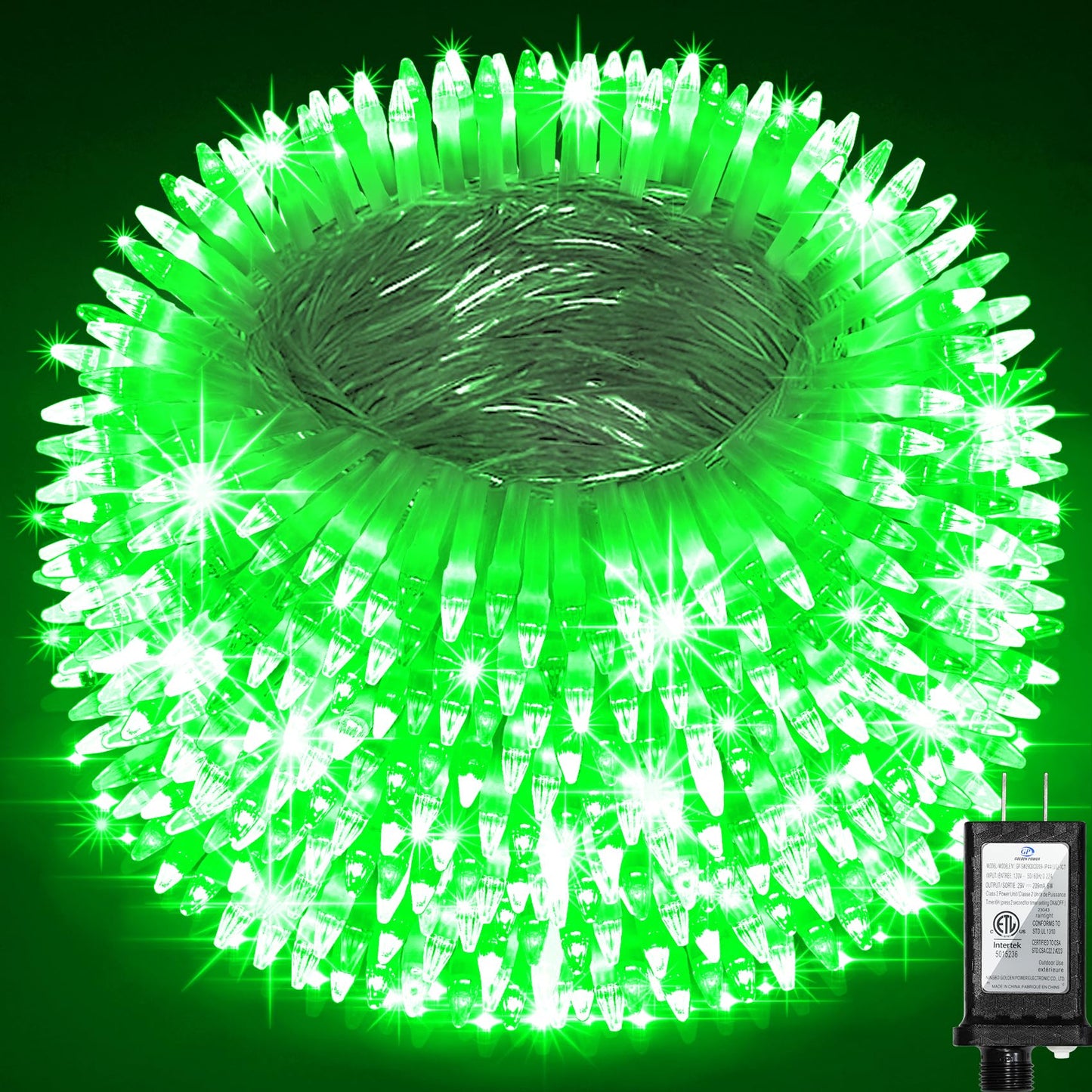 Quhuatu 750 Led Chrstmas Lights  240Ft Outdoor Christmas String Lights With 12 Modes  Green Led String Lights With Timer Dimmable Waterproof For Tree Fence Garden Xmas Wedding Party Decor Green