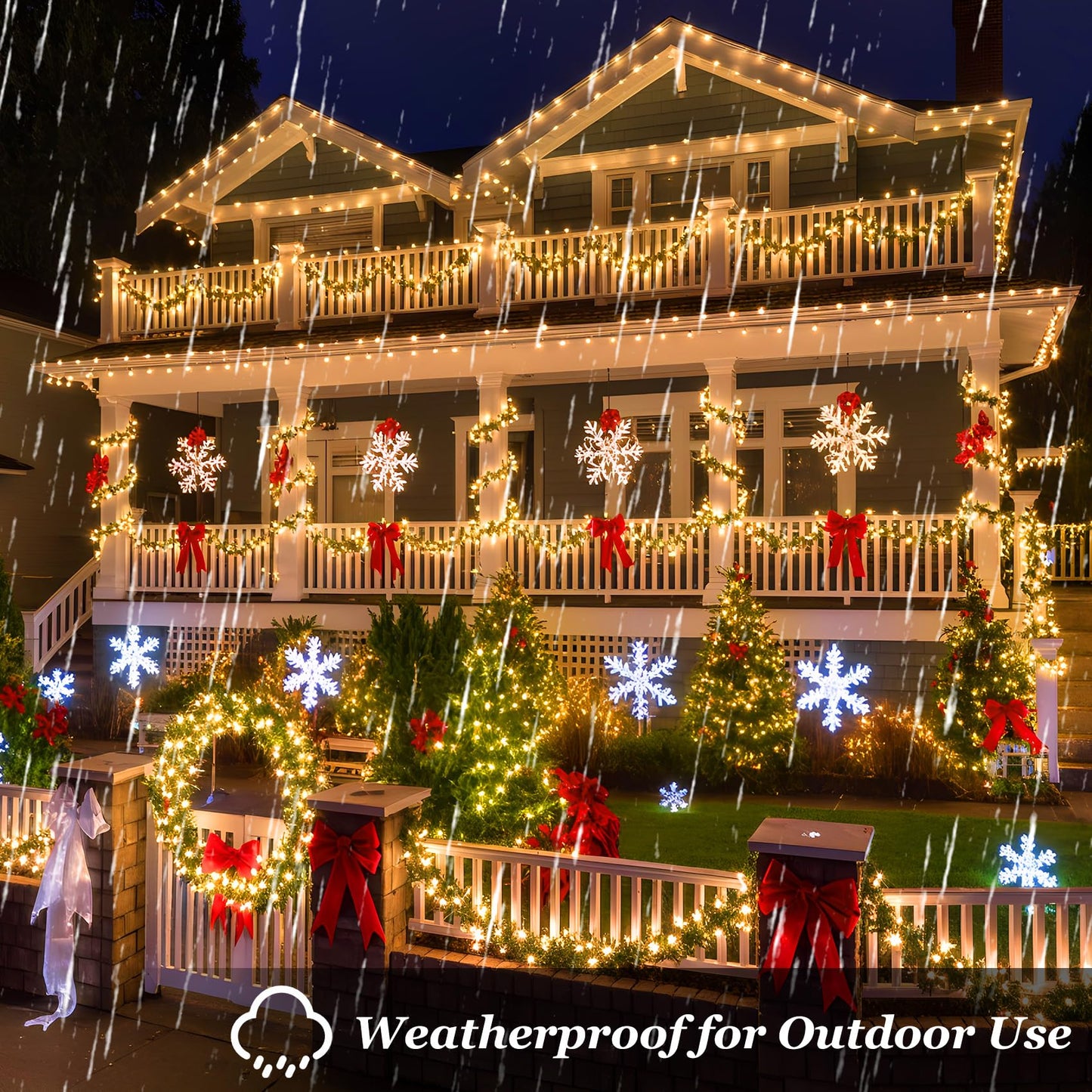 750 Led 240Ft Christmas String Lights Outdoor With 12 Lighting Modes  Green Wire Christmas Lights With Timer & Dimmable  Waterproof Plug In Fairy Lights For Room Party Home Patio Xmas  Warm White