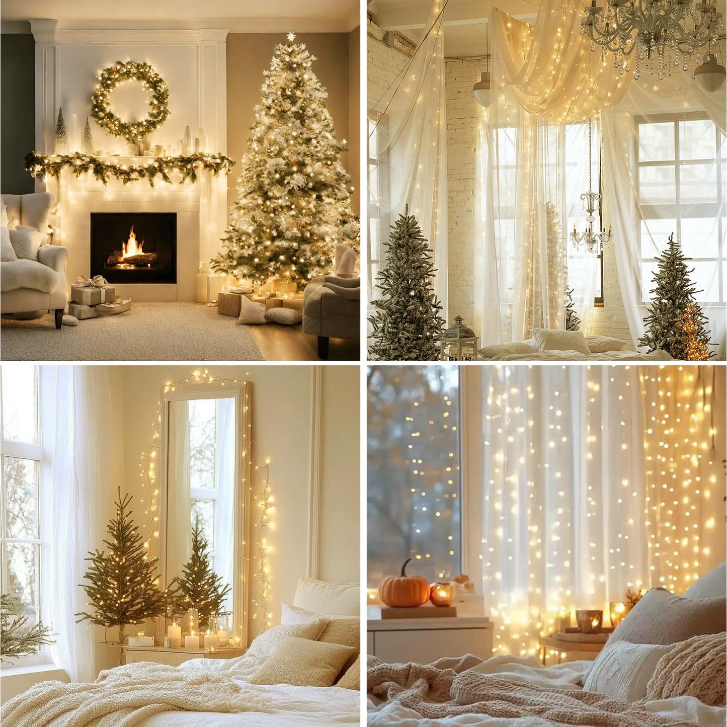 Fairy Lights Plug In  Dailyart 2000 Led Twinkle String Light With Remote 130Ft Waterproof 8 Modes Warm Cluster Lights With Timer For Bedroom Wreath Window Wedding Christmas Tree Decoration Sliver Wire