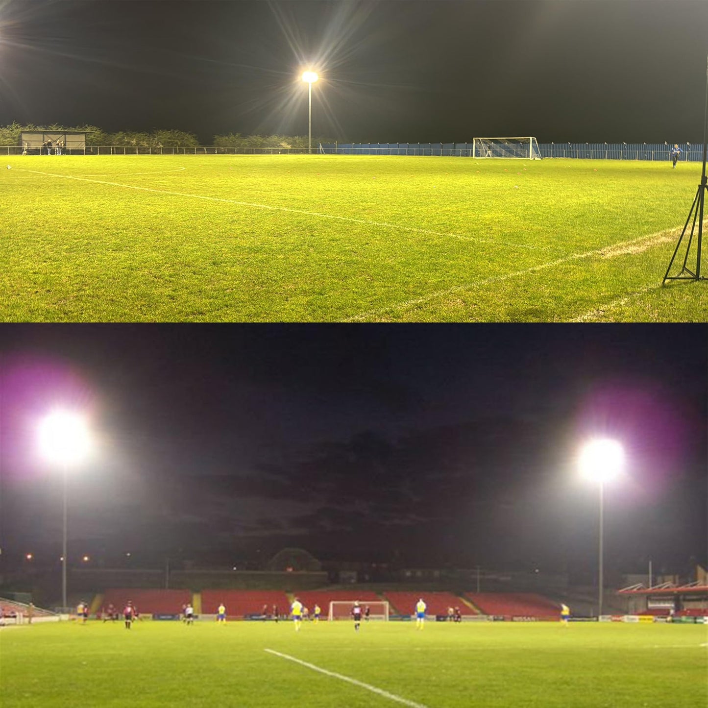 Gopretty 1000W Led Flood Lights 4200 Watt Equivalent 98000Lm Super Bright Outdoor Led Arena Lights 85-265V Ip66 Waterproof 6000K Daylight Commercial Lighting For Stadium  Backyard  Parking Lots Etc