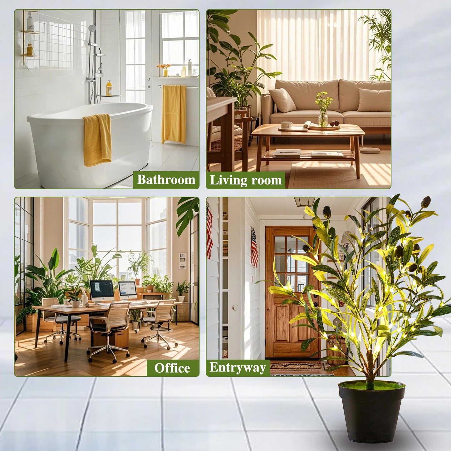 Artificial Olive Tree Lamp  Faux Olive Tree And Fruits Artificial Tree For Office House Living Room Bedroom Stairs Foye Coffee Shop Rack Clothing Store Home Decor  Christmas Birthday Gifts For Women