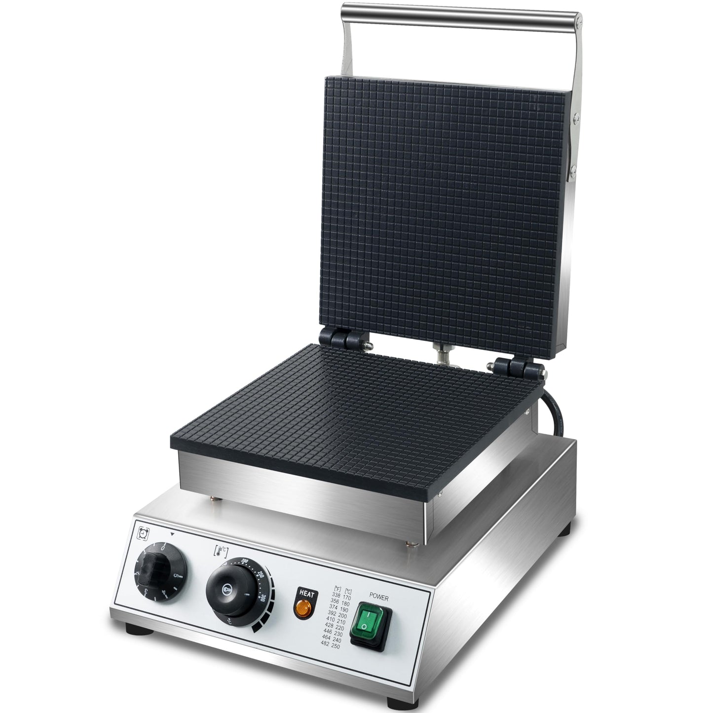 Electric Ice Cream Cone Maker,Commercial 1750W Waffle Cone Machine Non-Stick 10inch pan size egg roll waffle maker and Bowl Maker for Home Restaurant party use