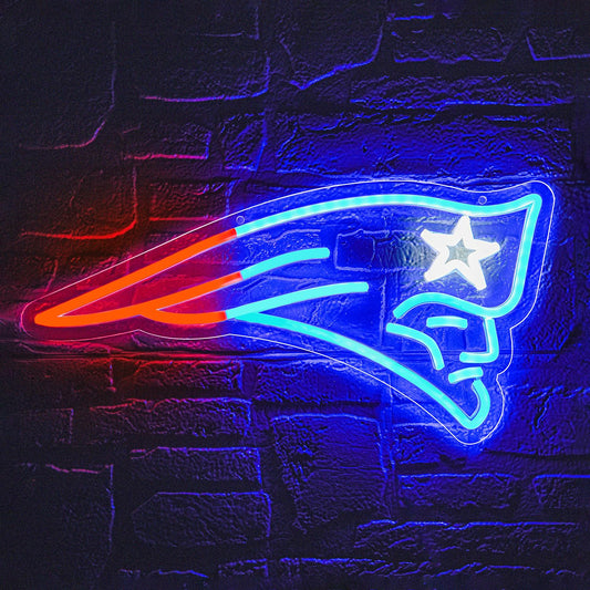 Football Neon Sign For Wall Decor Football Neon Light For Man Cave Or Garage Birthday Gifts For Men With Rugby Team Logo Sign For Bar Dorm Party Game Room Size 16.1 * 8.0In(Zyld054)