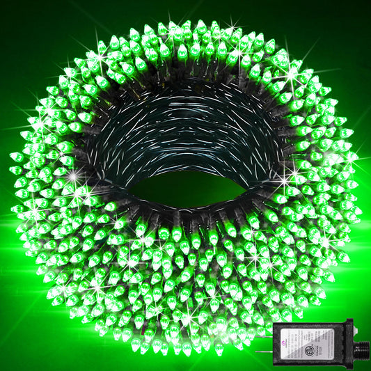 1500 Led Christmas Lights Outdoor With 12 Modes  470Ft Green Wire Christmas String Fairy Lights With Timer & Dimmable  Waterproof Twinkle Tree Lights For House Patio Party Wedding Xmas Decor  Green
