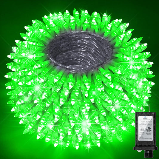 1500 Led 470Ft Christmas Lights Outdoor  Christmas String Fairy Lights With Timer & Memory  Waterproof 12 Modes Dimmable Twinkle Tree Lights For Home Patio Wedding Party Yard Xmas Decorations  Green